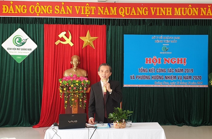 HỘI NGHỊ TỔNG KẾT CÔNG TÁC NĂM 2019 BỆNH VIỆN MẮT QUẢNG NAM